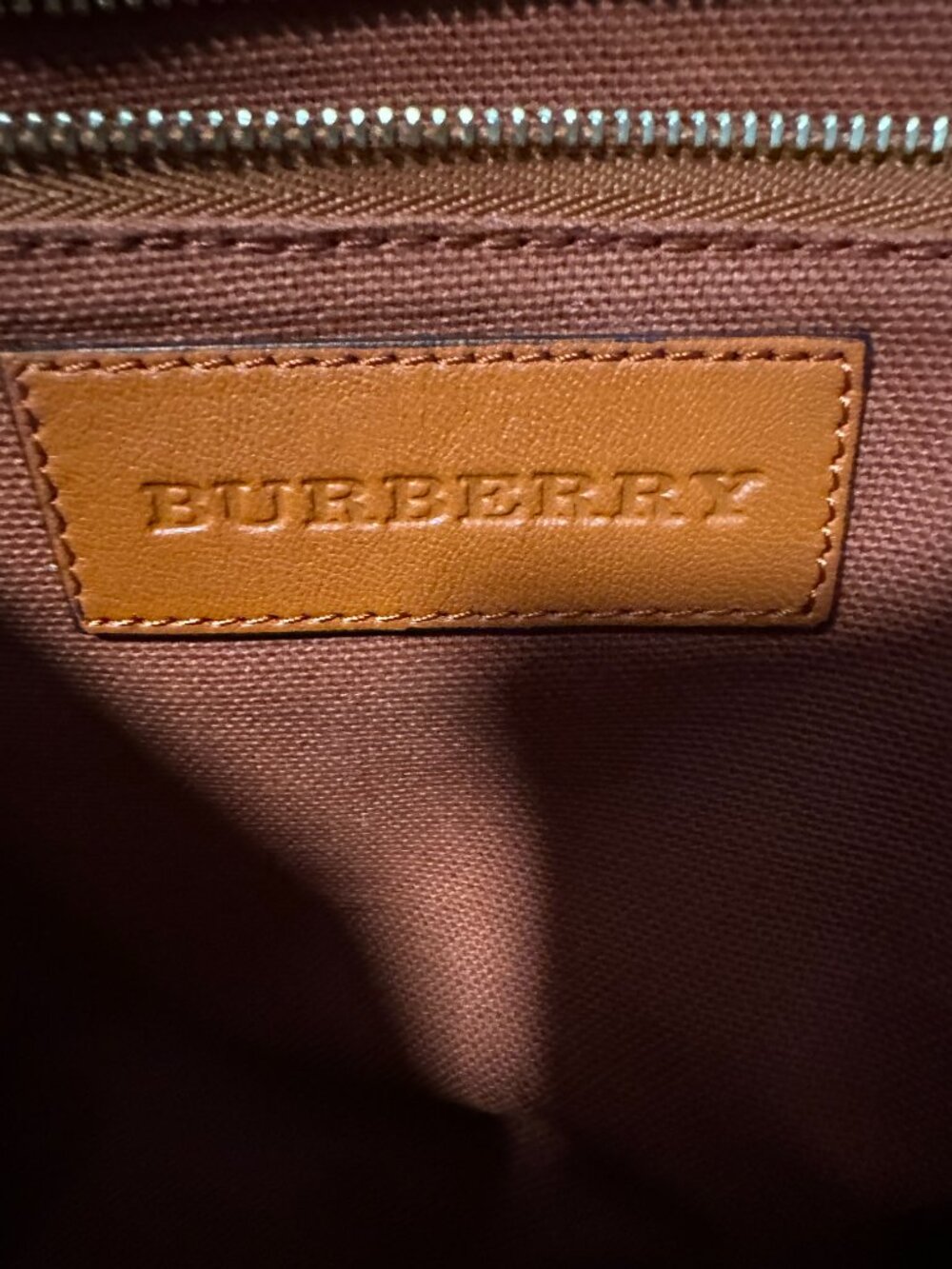Vintage Burberry Canterbury Tote Bag - Picture 3 of 3